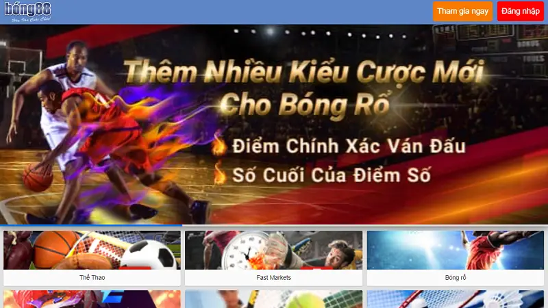 vao bong88 dien thoai